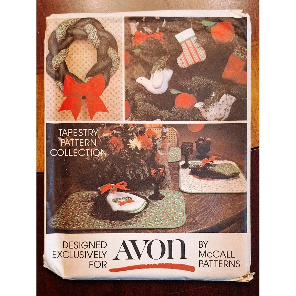 McCalls Patterns Designed Exclusively for Avon #5380 Tapestry Pattern Collection